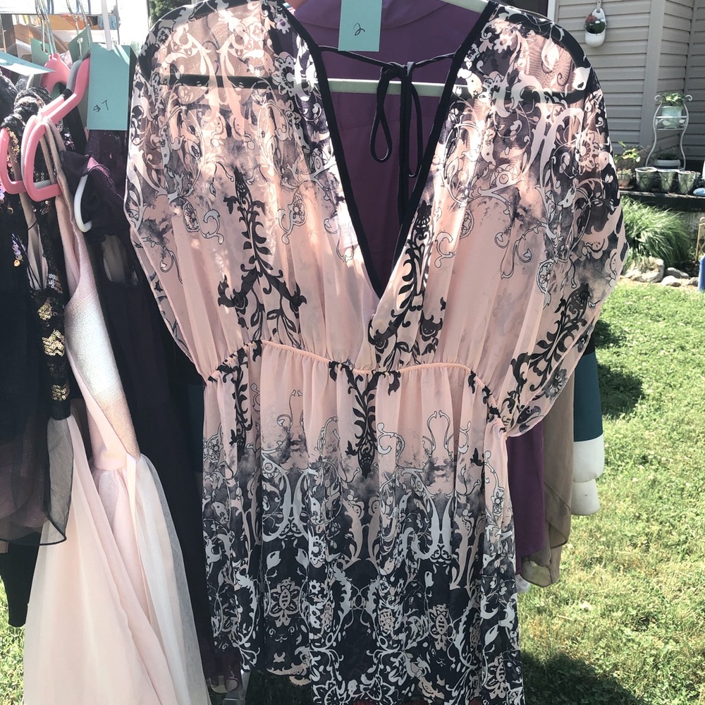 Women’s sheer top